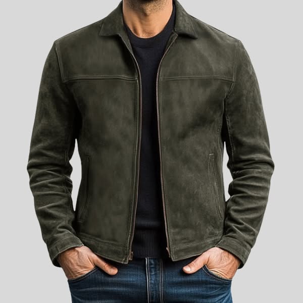 Fynn – Zip Leather Jacket