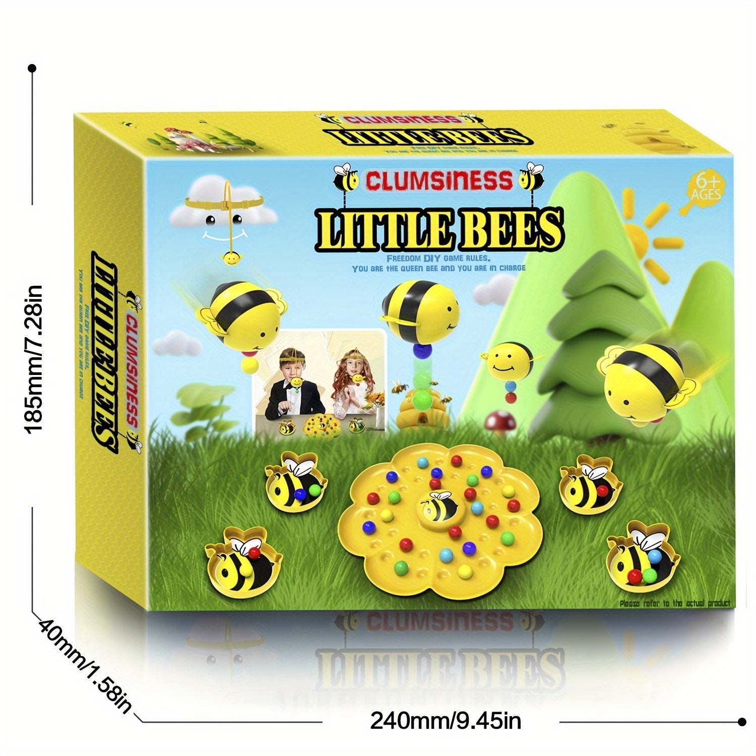 Game Fun - Wooden Magnetic Board Game for Children