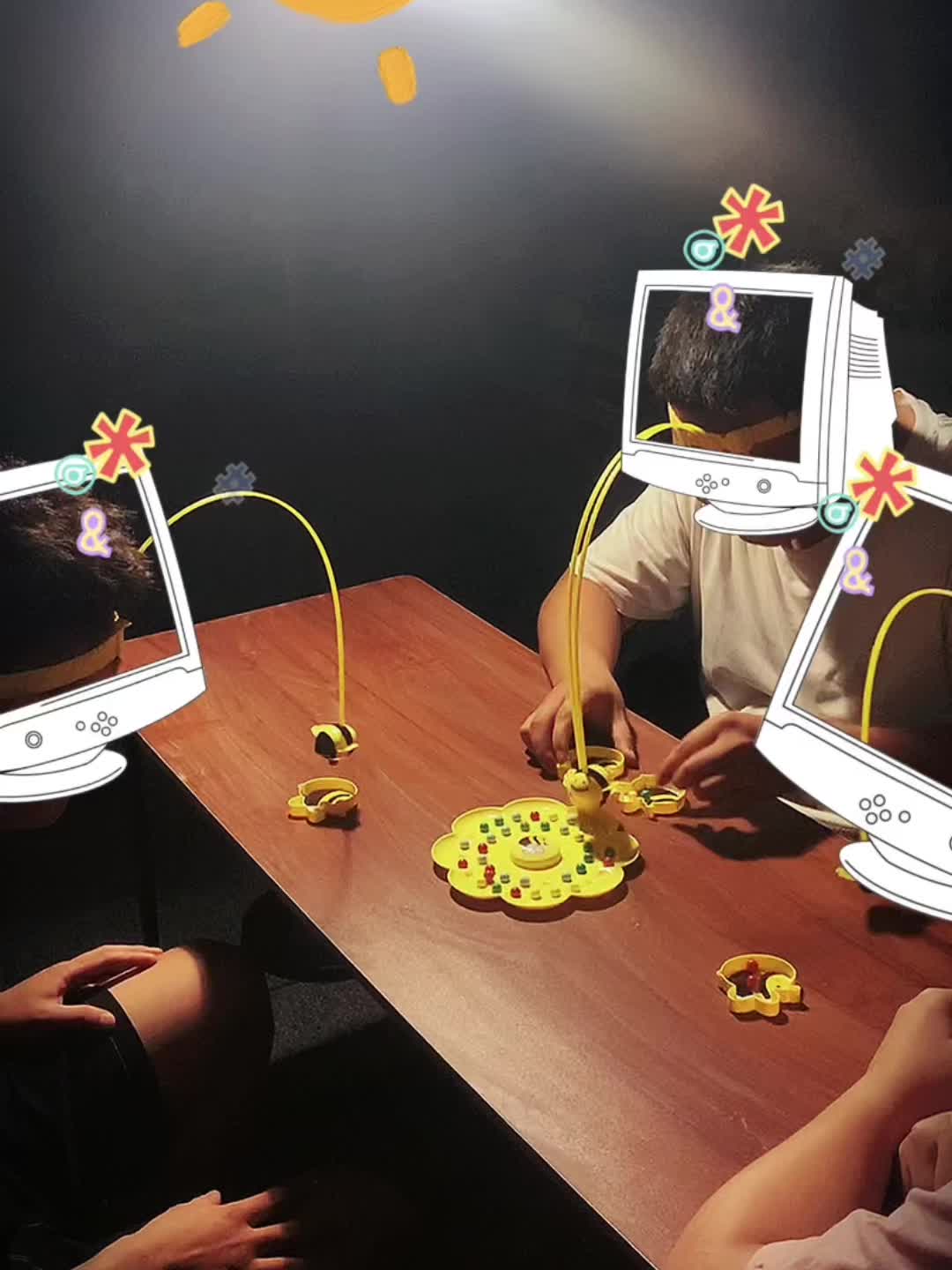 Game Fun - Wooden Magnetic Board Game for Children