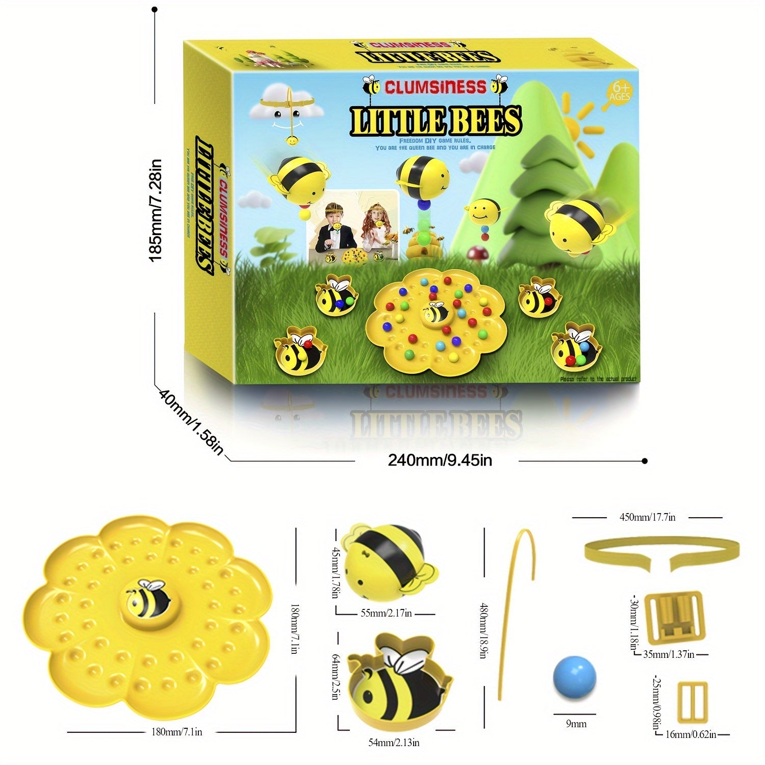 Game Fun - Wooden Magnetic Board Game for Children
