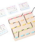 Geometric Lacing Board - Enhance Learning and Creativity