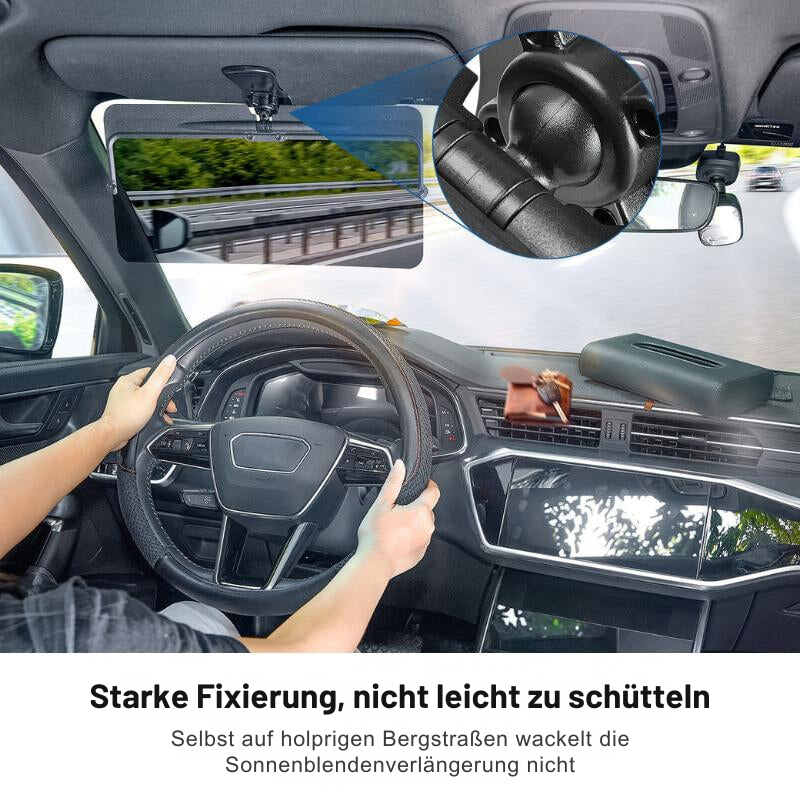 VisionClear – Universal Sun Visor with Polarised Glare Protection