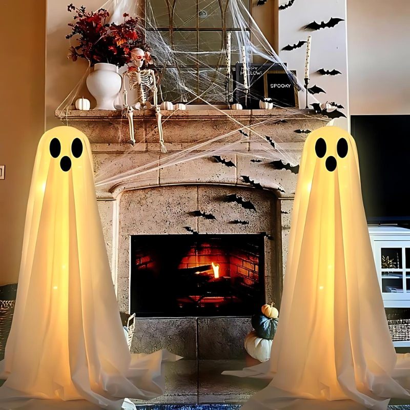 GhostGlow - LED Ghost Halloween Decoration