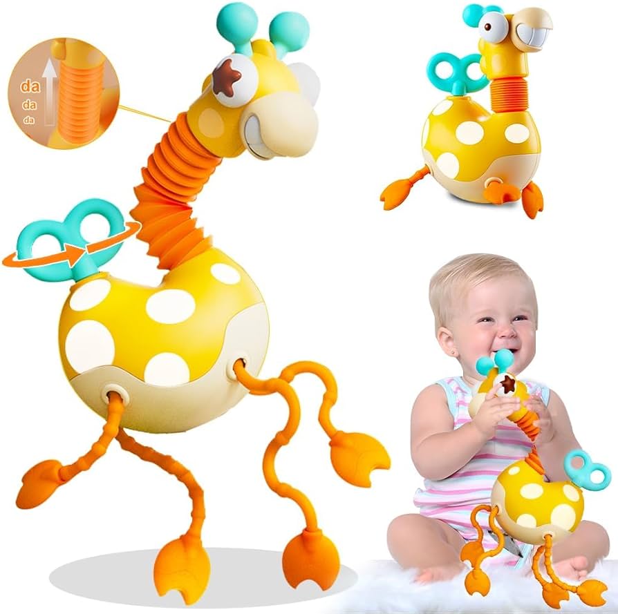 Giraffe toy - Strengthens the senses and creativity