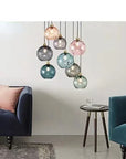 Glass Globe Pendant Lamp - LumiSphere