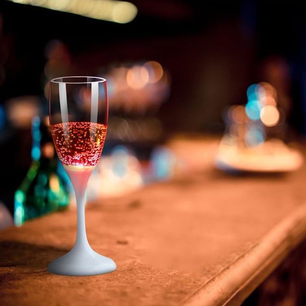 GlowVino – LED Light-Up Wine and Champagne Glasses