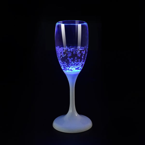 GlowVino – LED Light-Up Wine and Champagne Glasses