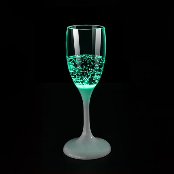 GlowVino – LED Light-Up Wine and Champagne Glasses