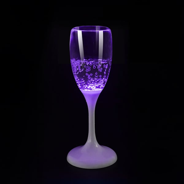 GlowVino – LED Light-Up Wine and Champagne Glasses