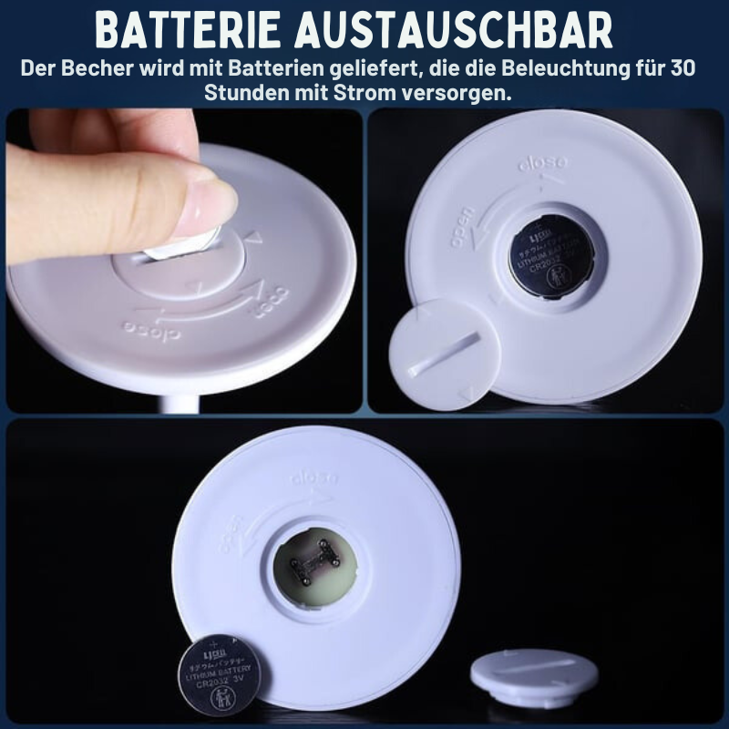 GlowVino – LED Light-Up Wine and Champagne Glasses