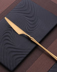 Golda | Gold Cutlery Set