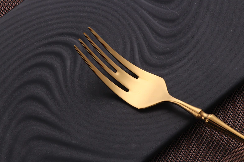 Golda | Gold Cutlery Set