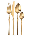Golda | Gold Cutlery Set