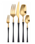 Golda | Gold Cutlery Set