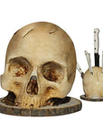 Gothic Skull Knife Holder