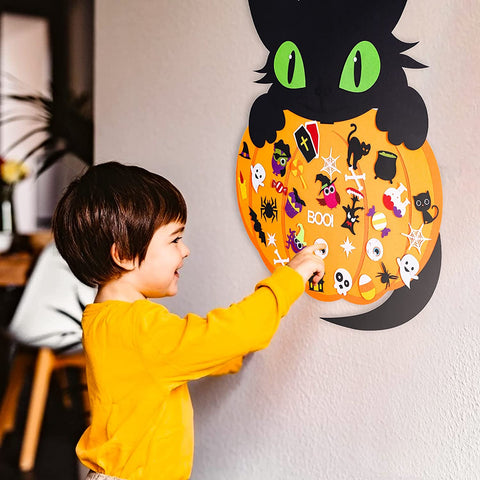 Halloween Cat - Promotes Creativity and Manual Skills