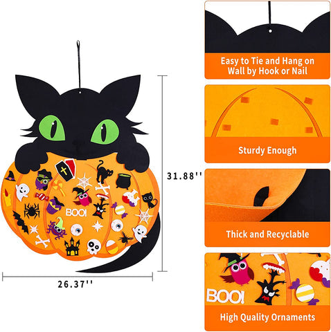 Halloween Cat - Promotes Creativity and Manual Skills
