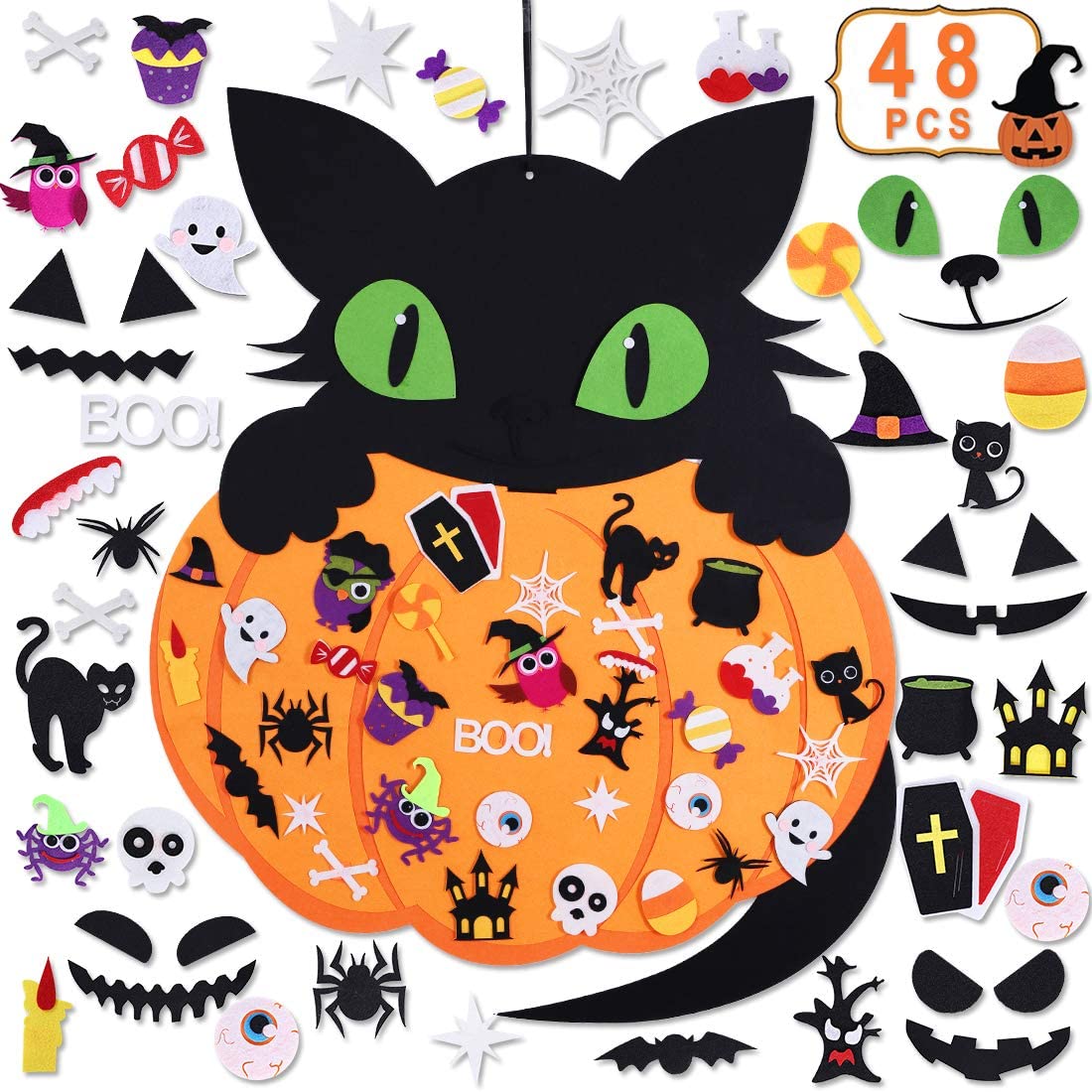 Halloween Cat - Promotes Creativity and Manual Skills