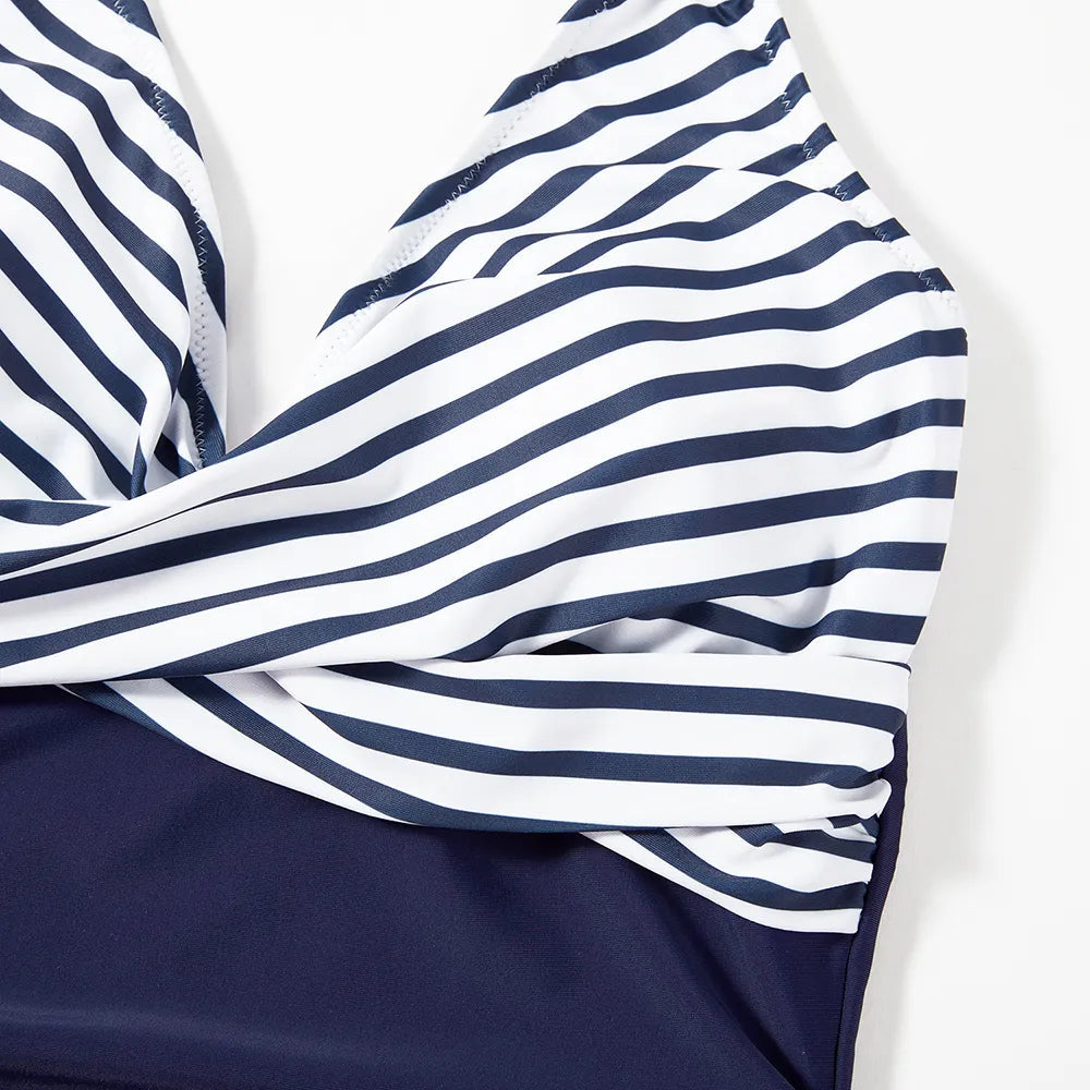 Halter Neck Ladies' Swimsuit - Comfortable and Stylish