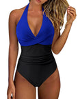 Halter Neck Ladies' Swimsuit - Comfortable and Stylish