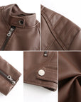 Hanneke - Stylish Leather Jacket