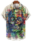 Hawaiian Skull T-Shirt