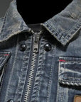 Henry - Retro Denim Jacket
