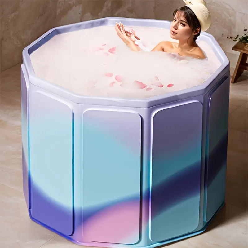 Hot tub - 2 persons - inflatable and foldable - 70 cm wide and 65 cm deep