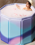 Hot tub - 2 persons - inflatable and foldable - 70 cm wide and 65 cm deep