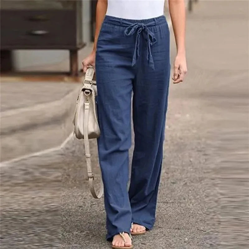 Ilnara - Linen Stretch Trousers