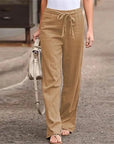 Ilnara - Linen Stretch Trousers