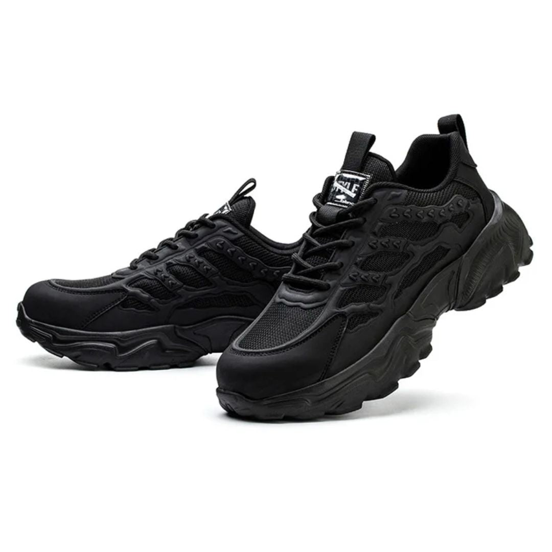 Indestructible Work Sneakers with Steel Toe | Anti-crush and Puncture Resistant