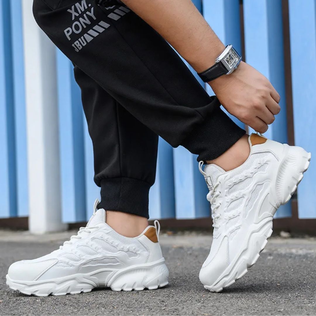 Indestructible Work Sneakers with Steel Toe | Anti-crush and Puncture Resistant