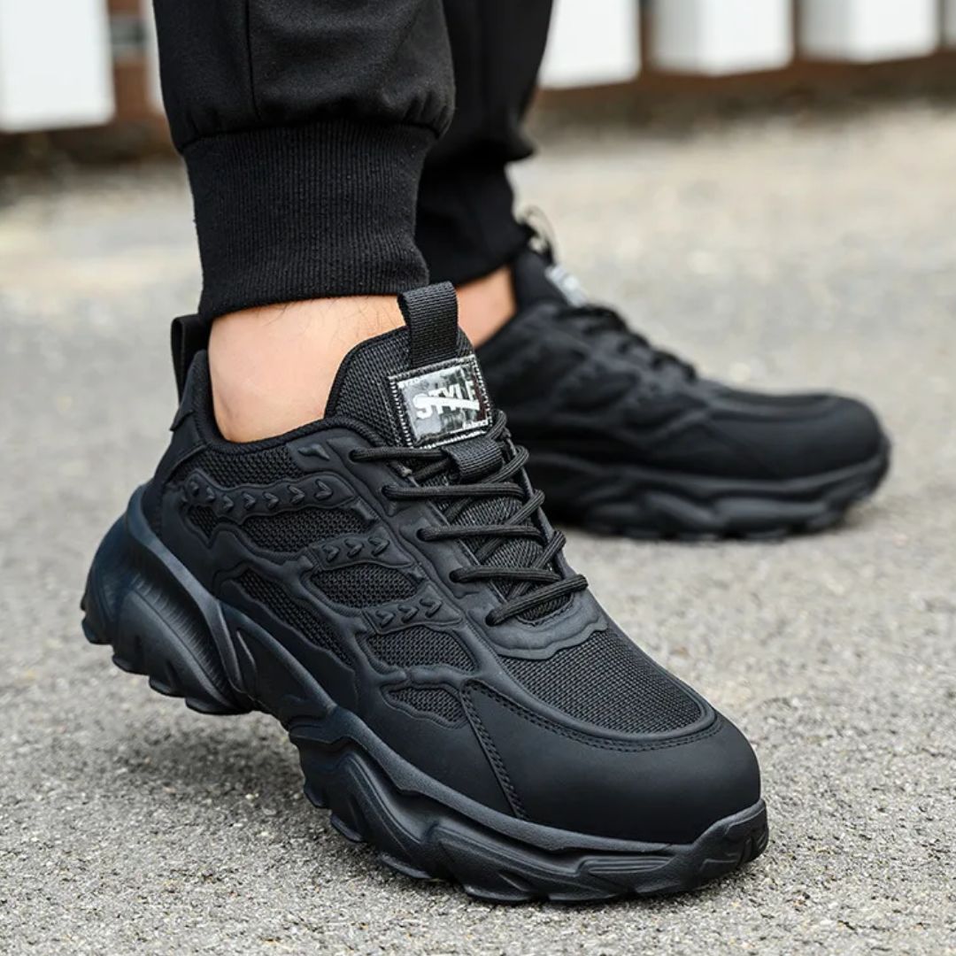 Indestructible Work Sneakers with Steel Toe | Anti-crush and Puncture Resistant
