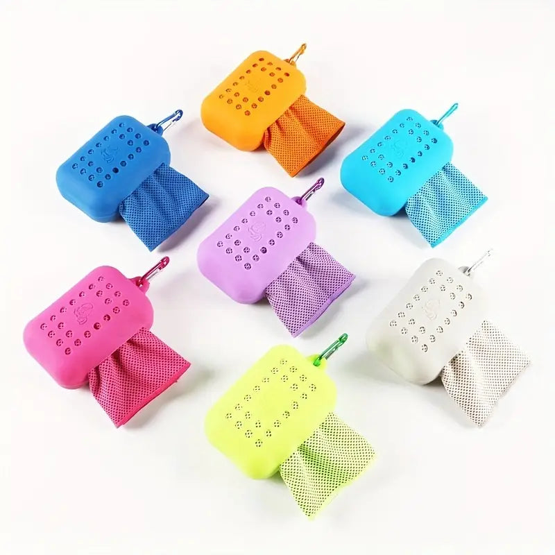 Instant Ice-Cold Towel for Travel, Camping (30×90cm)