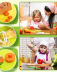 Junior Chef Set - Safety in the kitchen - Children's cutting set