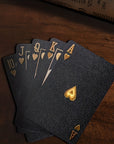 KaartMeesters - Black Waterproof Poker Cards with Box