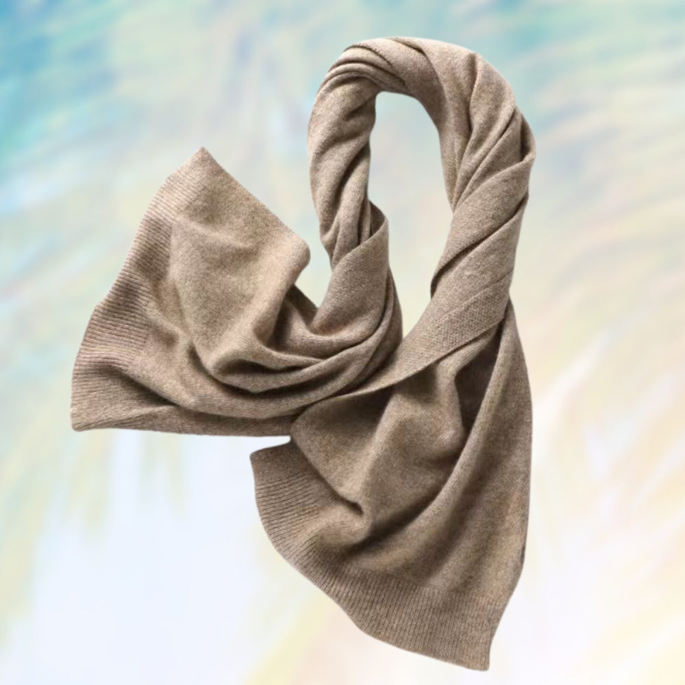 Katrina - Wool Knitted Wrap Scarf