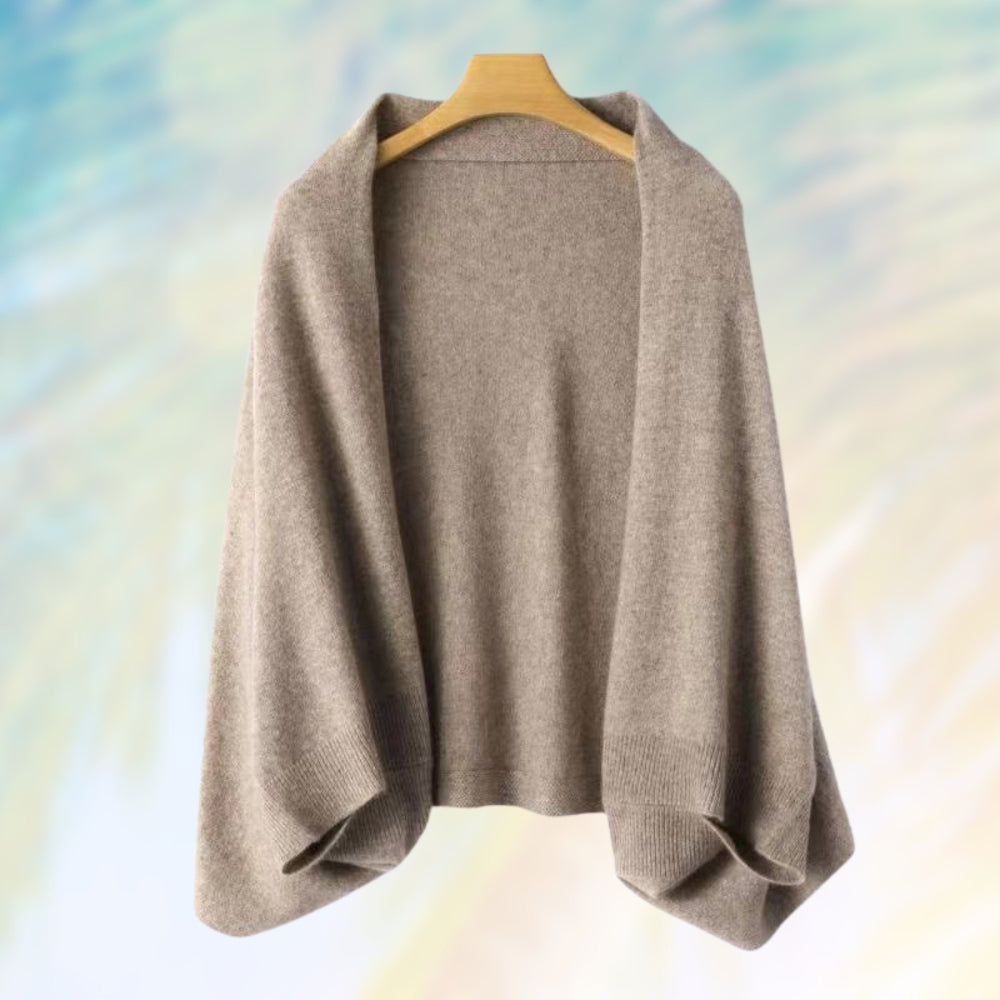 Katrina - Wool Knitted Wrap Scarf