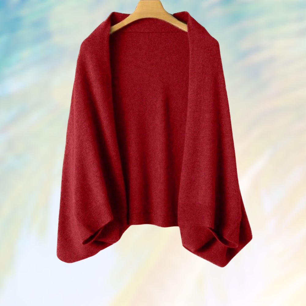 Katrina - Wool Knitted Wrap Scarf