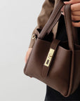 Kenya – Leather Shoulder Bag with Inner Pocket