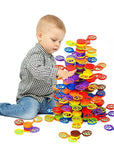 KidzWiz - Rainbow Tree Stacking Game for Children Educational and Fun