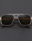 Kieran – Sunglasses with Two-Tone Frame and Square Shape