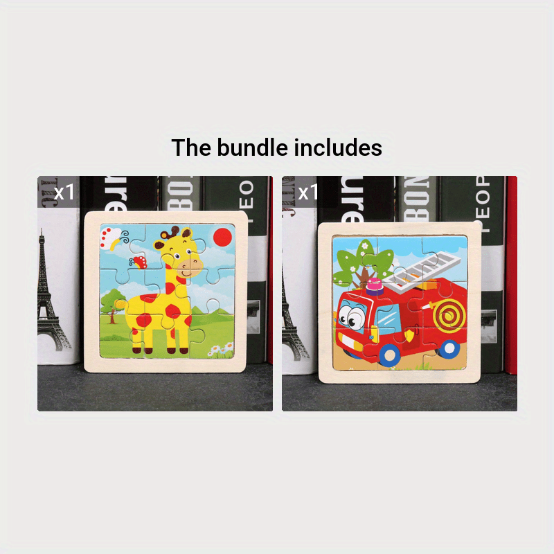 KinderPuzzle - Educational Animal and Traffic Puzzles for Children