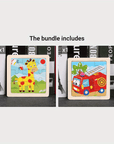 KinderPuzzle - Educational Animal and Traffic Puzzles for Children