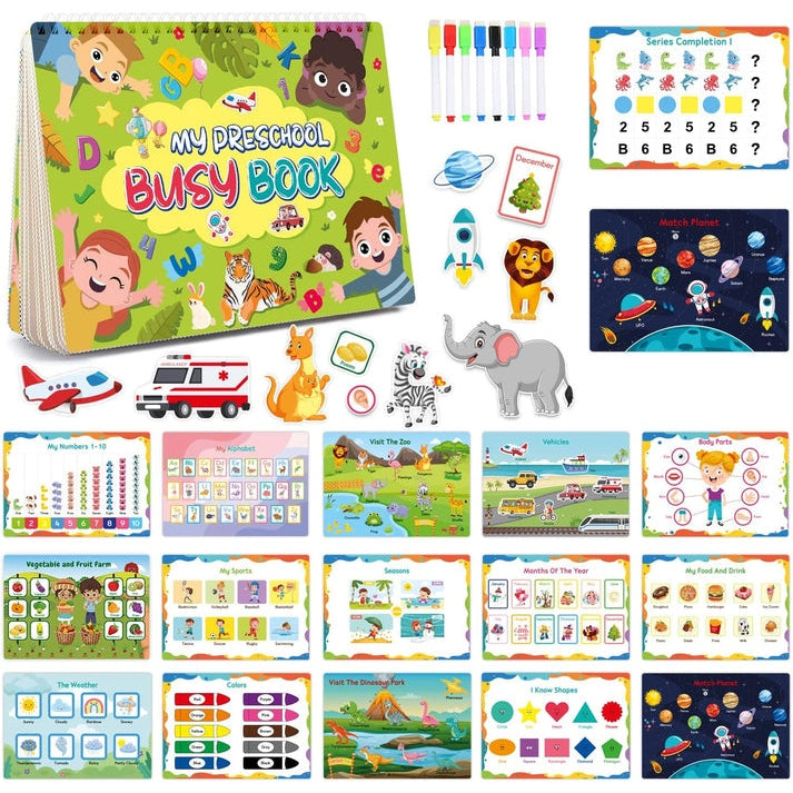 Kindergarten Textbook - Fun and Educational