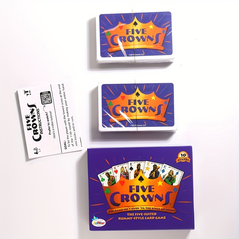 Kings Go Wild - 5-Suited Rummy Card Game for Holidays