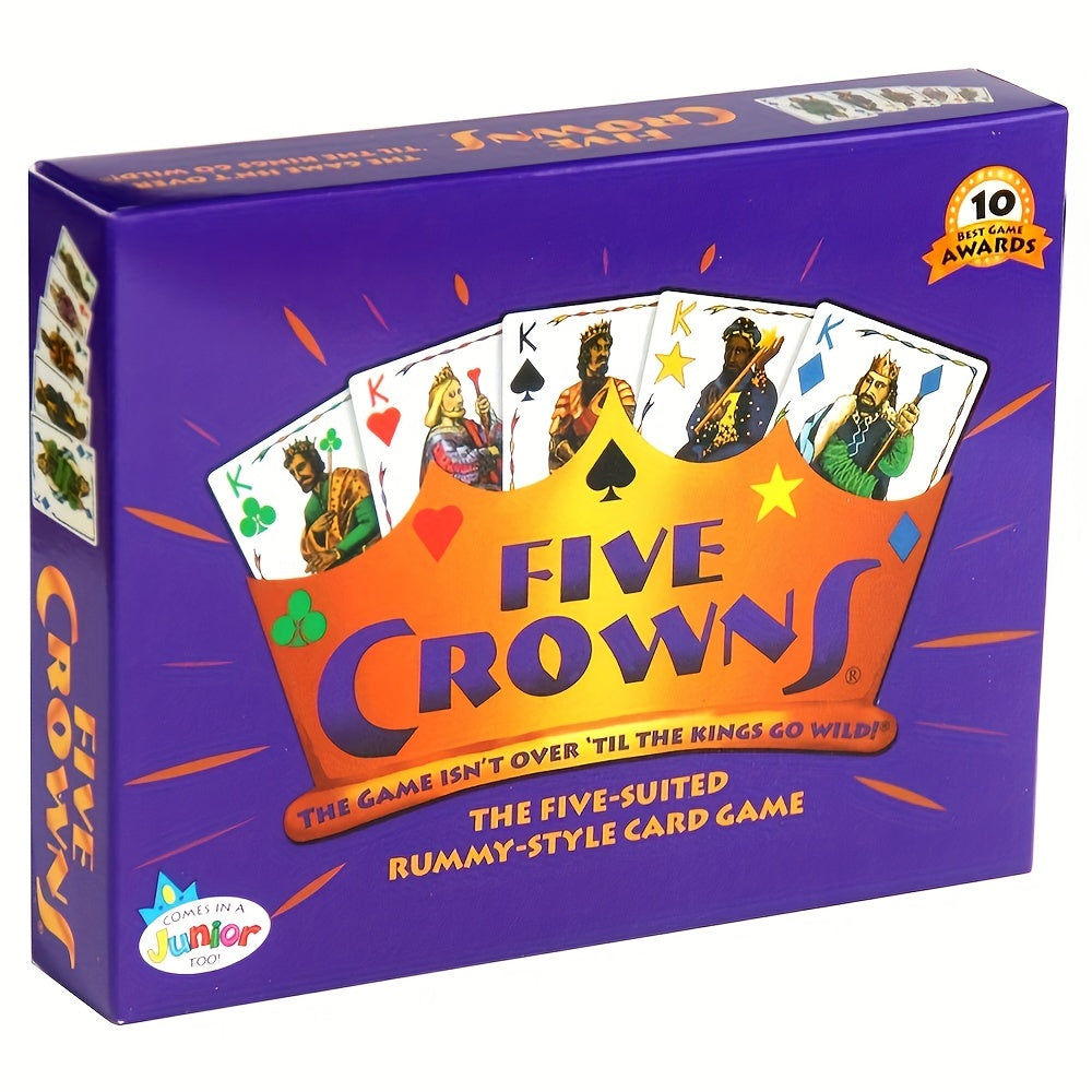 Kings Go Wild - 5-Suited Rummy Card Game for Holidays