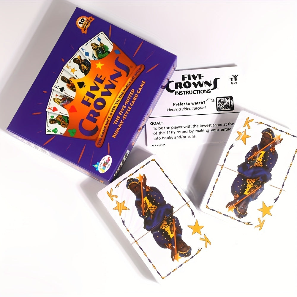 Kings Go Wild - 5-Suited Rummy Card Game for Holidays