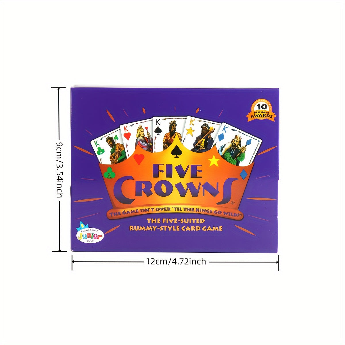 Kings Go Wild - 5-Suited Rummy Card Game for Holidays